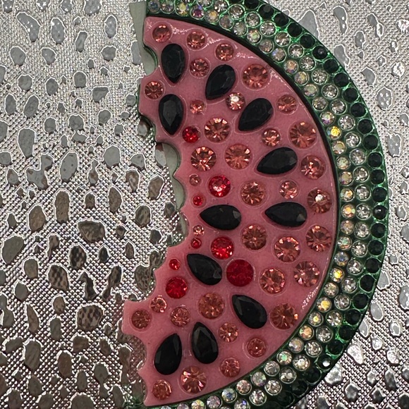 Watermelon Keychain with Rhinestones - Picture 3 of 3